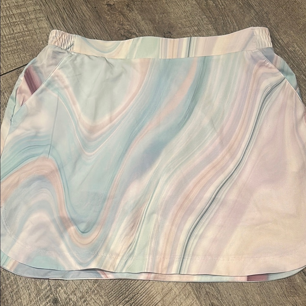 CALIA women’s skort size small ~ gorgeous print
